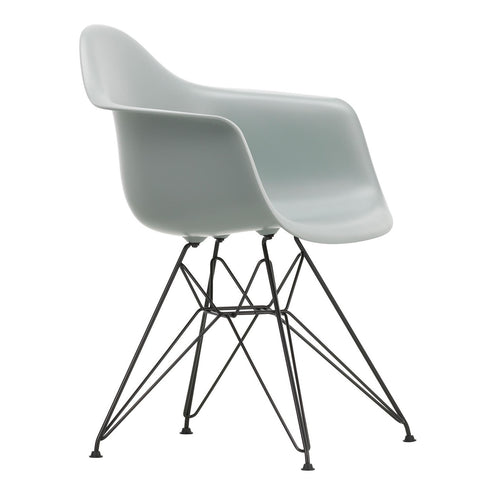 Cadeira de Braços em Plástico Eames DAR / Base Preta